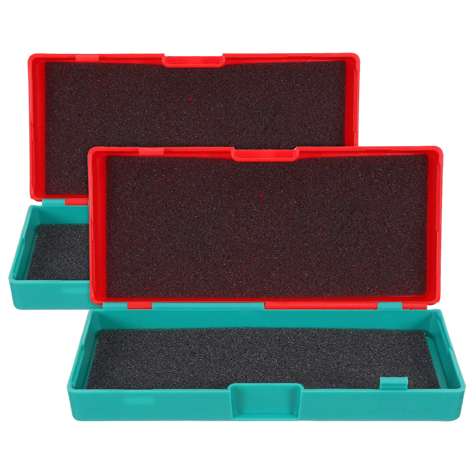 Комплект из 2-х компактных легких защитных кейсов-органайзеров для микрометров, для хранения и переноски измерительных инструментов в мастерской
Комплект из 2-х компактных легких защитных кейсов-органайзеров для микрометров, для хранения и переноски измерительных инструментов в мастерской