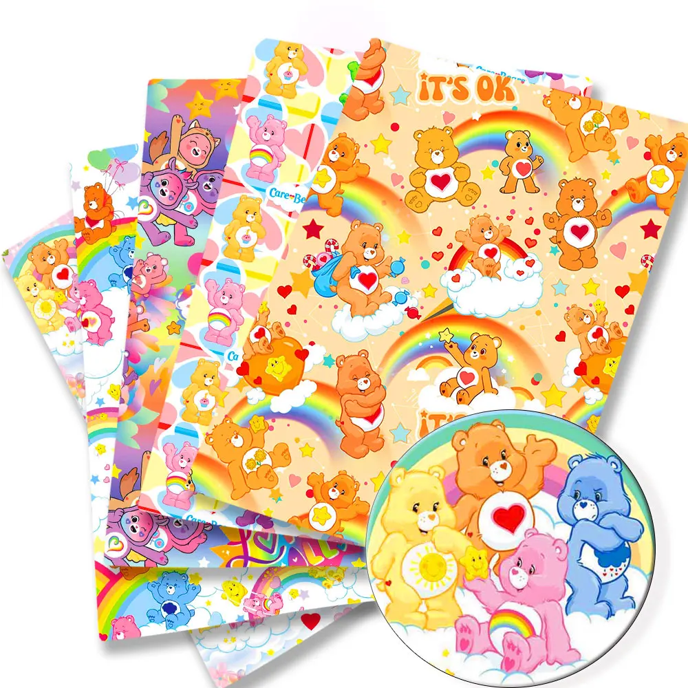 140x50CM Cartoon fabric DIY Care bears Cartoon Polyester/100Cotton/satin Fabric Patchwork Tissue Kid Sewing Doll Curtain13337
140x50CM Cartoon fabric DIY Care bears Cartoon Polyester/100Cotton/satin Fabric Patchwork Tissue Kid Sewing Doll Curtain13337