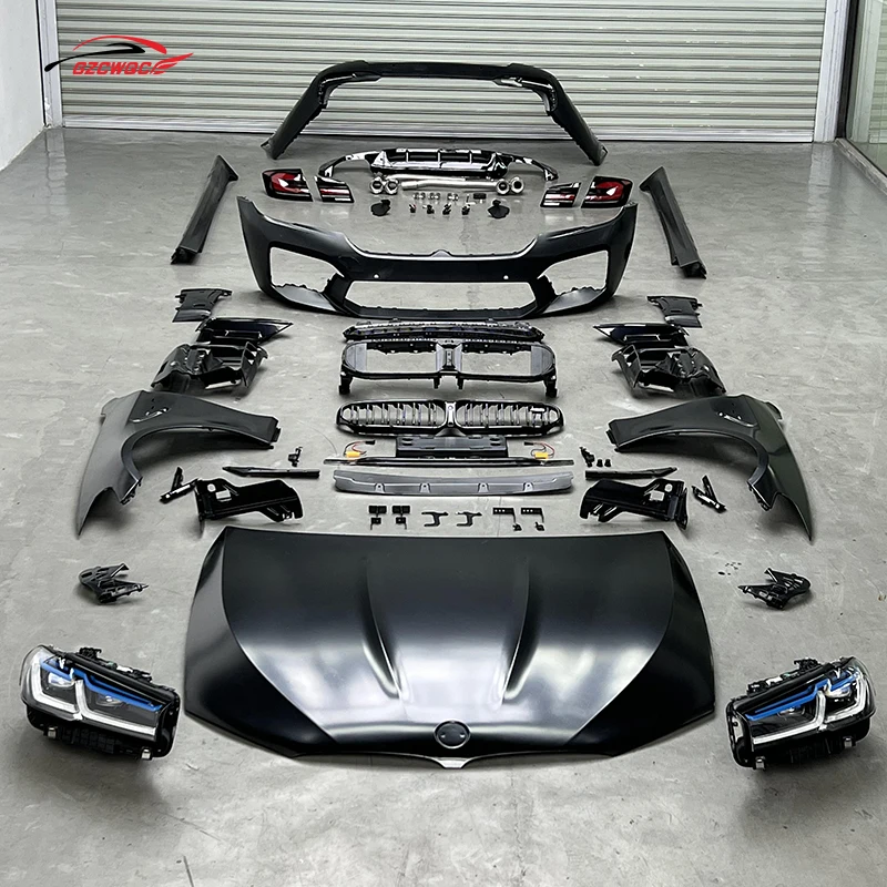 Обновление лучшего качества F10 на G30 LCI 2022 M5, облегающий комплект для аксессуаров F10, облегающий комплект серии 5 F10 F18, смена обдините на M5
Обновление лучшего качества F10 на G30 LCI 2022 M5, облегающий комплект для аксессуаров F10, облегающий комплект серии 5 F10 F18, смена обдините на M5