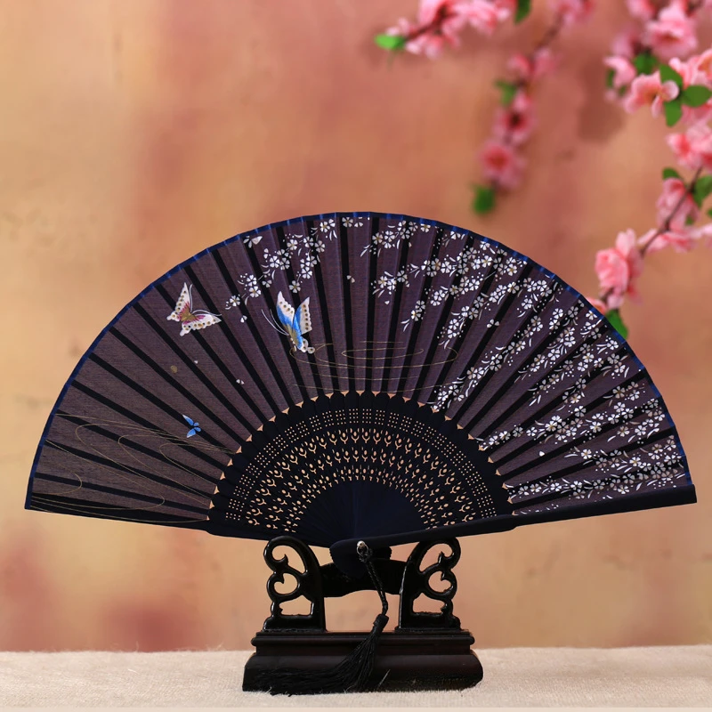 Butterfly Hand Held Fan Chinese Folding Silk Fans Sexy Lace Retro Decorative Fan Hanfu Cheongsam Japanese Home Room Decoration
Butterfly Hand Held Fan Chinese Folding Silk Fans Sexy Lace Retro Decorative Fan Hanfu Cheongsam Japanese Home Room Decoration