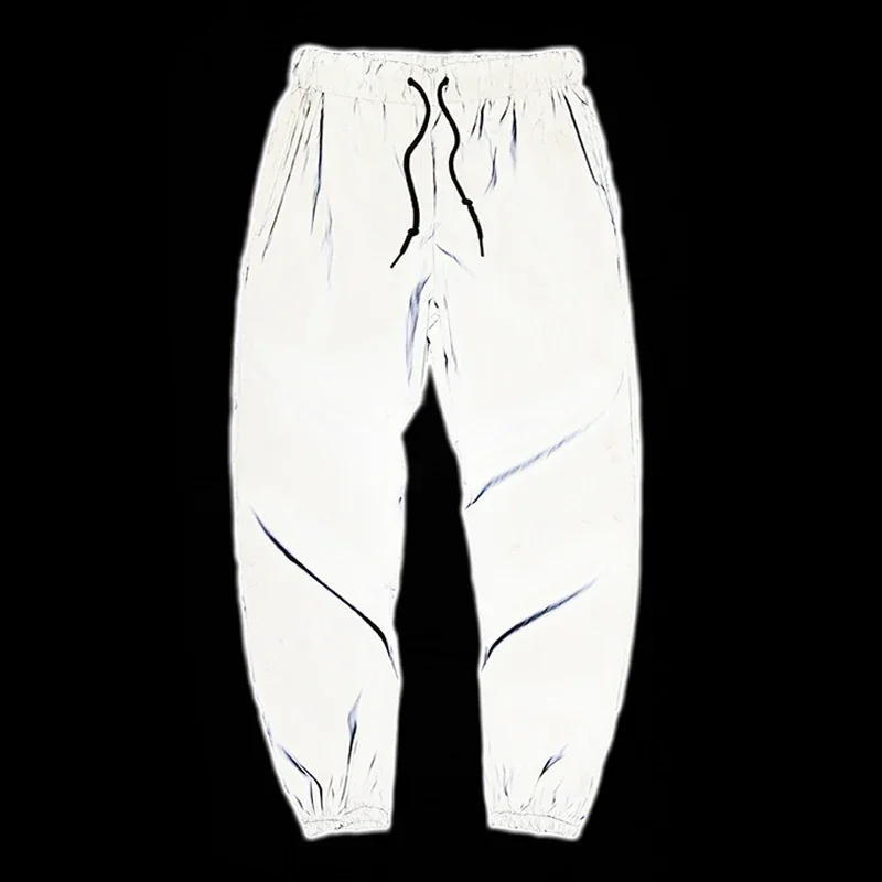 Pop Hip Hop Streetwear Reflective Pants Fashion Night Jogging Outdoors Male Elastic Waist Skateboard Trousers Sweatpants
Pop Hip Hop Streetwear Reflective Pants Fashion Night Jogging Outdoors Male Elastic Waist Skateboard Trousers Sweatpants