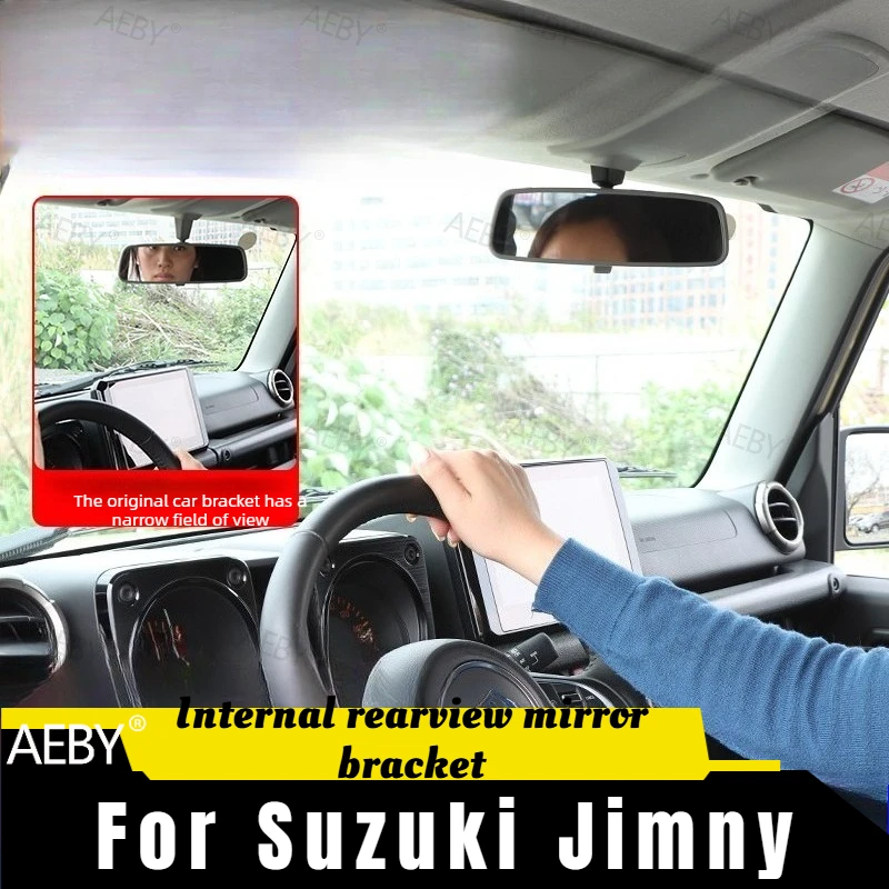 For Suzuki Jimny 2019-2026 Replacement mirror base,Rearview mirror shortening bracket,Interior rearview mirror bracket
For Suzuki Jimny 2019-2026 Replacement mirror base,Rearview mirror shortening bracket,Interior rearview mirror bracket