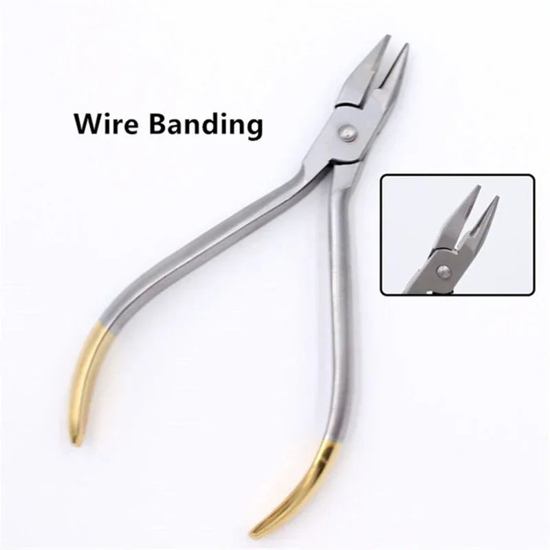 Dental Stainless Steel Filament Curved Pliers With & Without Snips Orthodontic Tweezers Dentistry Instruments
Dental Stainless Steel Filament Curved Pliers With & Without Snips Orthodontic Tweezers Dentistry Instruments