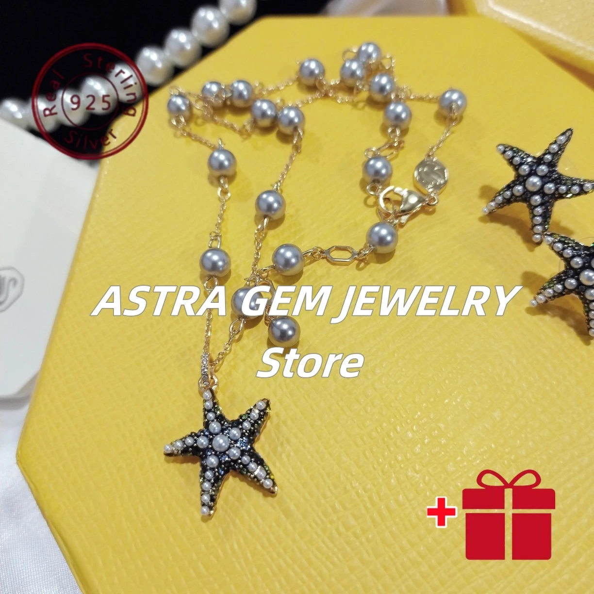 Novel and Luxurious S925 Necklace, Exquisite and Fashionable Pentagram Necklace with High-end Birthday Fashion Accessories
Novel and Luxurious S925 Necklace, Exquisite and Fashionable Pentagram Necklace with High-end Birthday Fashion Accessories