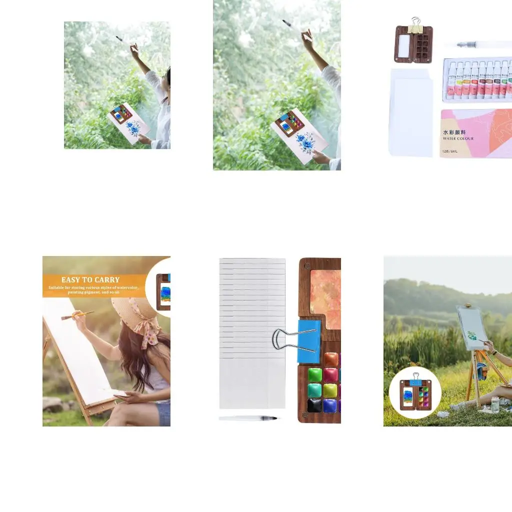 Watercolor Paper, Water Brush Pen for Watercolor Gouache, Acrylic Painting A4WF 
Watercolor Paper, Water Brush Pen for Watercolor Gouache, Acrylic Painting A4WF