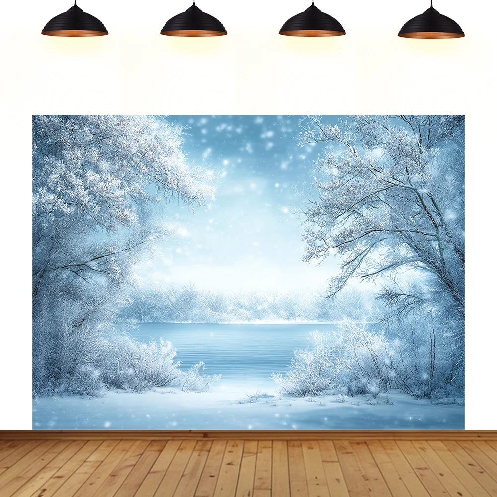 winter Theme background snowflake snow and ice world Ice covered forest nature blue solid color decoration photography backdrop
winter Theme background snowflake snow and ice world Ice covered forest nature blue solid color decoration photography backdrop