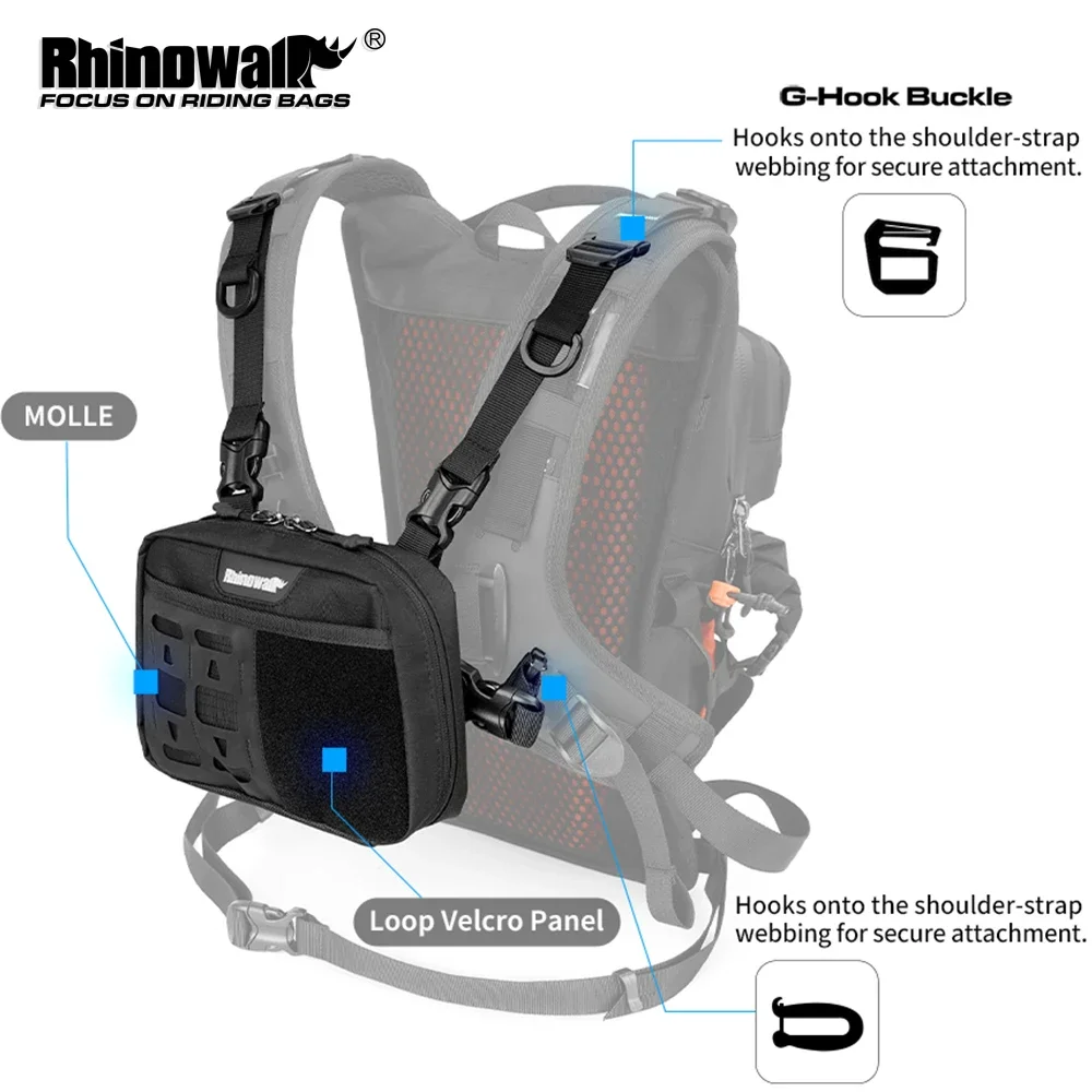 Rhinowalk Motorcycle Tactical Chest Bag 1.5L Motorcycle Tool Storage Bag Traverse Series Outdoor Camping Motor Accessories
Rhinowalk Motorcycle Tactical Chest Bag 1.5L Motorcycle Tool Storage Bag Traverse Series Outdoor Camping Motor Accessories