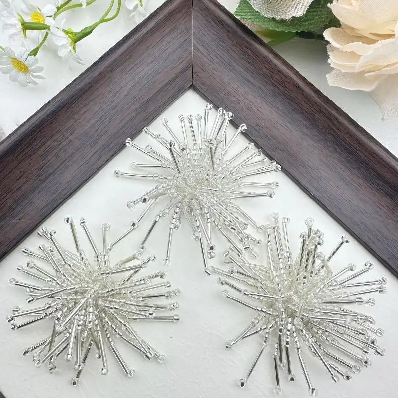 Handmade Versatile Flower Tube Beads Patch 3D Sewing Embellishments for Gift Card Decor Making
Handmade Versatile Flower Tube Beads Patch 3D Sewing Embellishments for Gift Card Decor Making