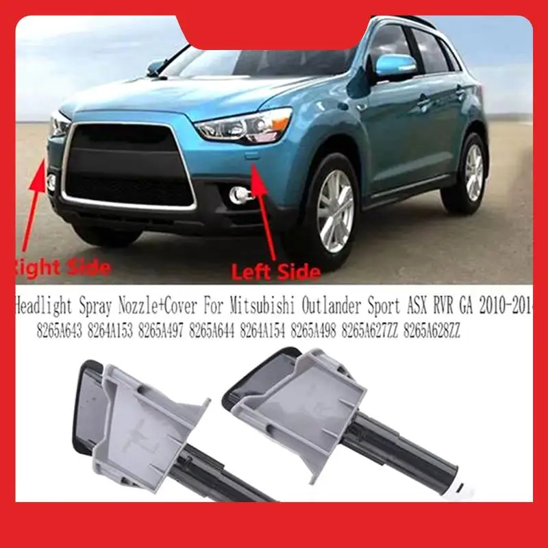 Форсунка омывателя фар, насос-распылитель для чистки фар для Mitsubishi Outlander Sport ASX RVR GA 2010-14 8265A643 8265A644
Форсунка омывателя фар, насос-распылитель для чистки фар для Mitsubishi Outlander Sport ASX RVR GA 2010-14 8265A643 8265A644
