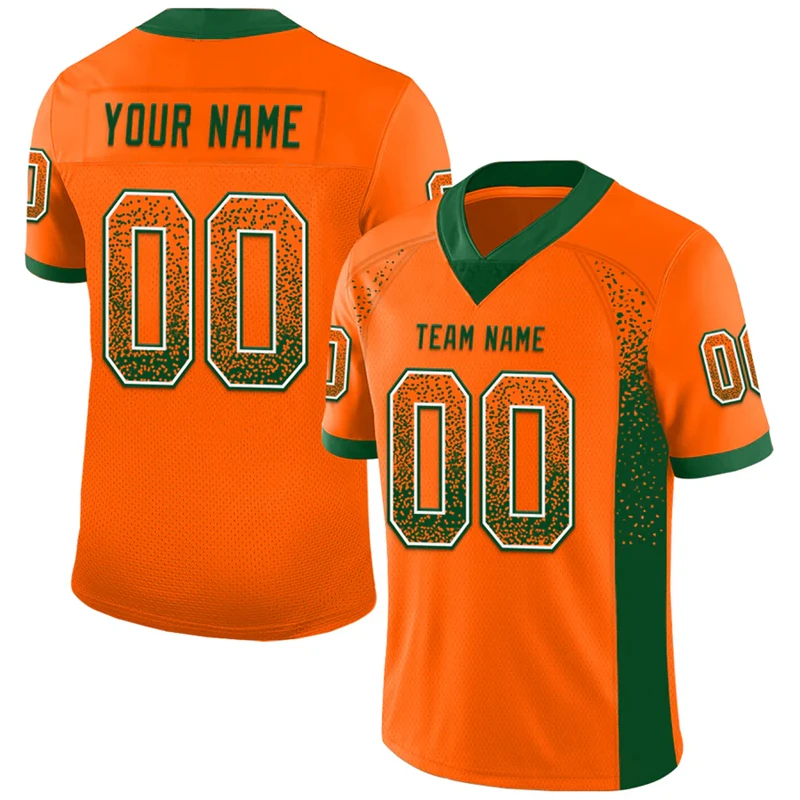 Orange Color Drift Fashion Football T Shirts For Men Custom Name Team Name Number V Neck Rugby T Shirts Casual Oversized Tops
Orange Color Drift Fashion Football T Shirts For Men Custom Name Team Name Number V Neck Rugby T Shirts Casual Oversized Tops