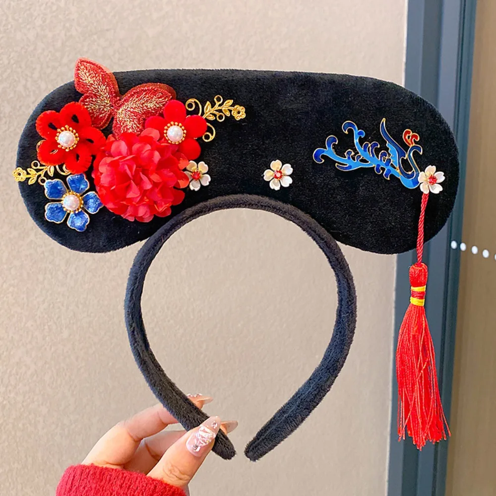 Головной убор в китайском стиле с цветком, змеиный год, бархатный бант, повязка на голову в древнем стиле Gege, головной убор с кисточкой, головной убор в королевском дворе, головной убор ханьфу
Головной убор в китайском стиле с цветком, змеиный год, бархатный бант, повязка на голову в древнем стиле Gege, головной убор с кисточкой, головной убор в королевском дворе, головной убор ханьфу