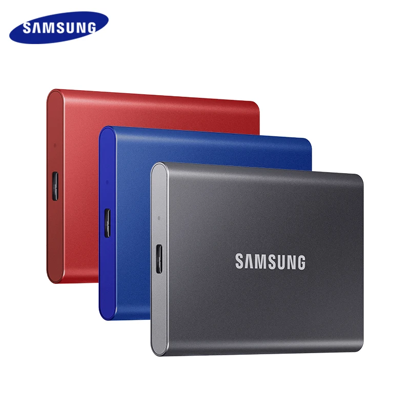 Портативный SSD SAMSUNG T7, внешний жесткий диск на 1 ТБ, USB 3,2 Gen 2, твердотельный диск, 100% оригинальный PSSD для ноутбука и настольного компьютера
Портативный SSD SAMSUNG T7, внешний жесткий диск на 1 ТБ, USB 3,2 Gen 2, твердотельный диск, 100% оригинальный PSSD для ноутбука и настольного компьютера