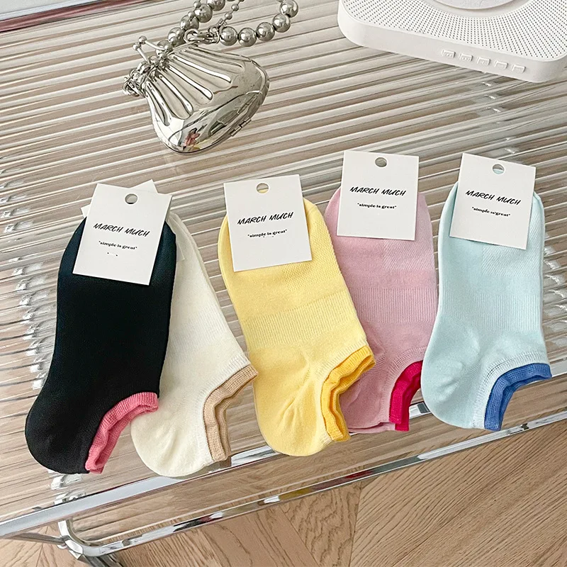 Low Cut Ankle Socks Women Summer Cotton Socks College Cute Kawaii Sweet Style Low Tube Socks For Girls Gift Wholesale Calcetines
Low Cut Ankle Socks Women Summer Cotton Socks College Cute Kawaii Sweet Style Low Tube Socks For Girls Gift Wholesale Calcetines
