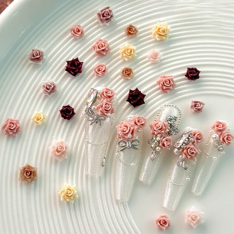 Colorful Rose Camellia Flowers Red Pink Yellow White Gradient Soft Carved 3D Nail Art Decorations DIY Manicure Tool Accessories
Colorful Rose Camellia Flowers Red Pink Yellow White Gradient Soft Carved 3D Nail Art Decorations DIY Manicure Tool Accessories