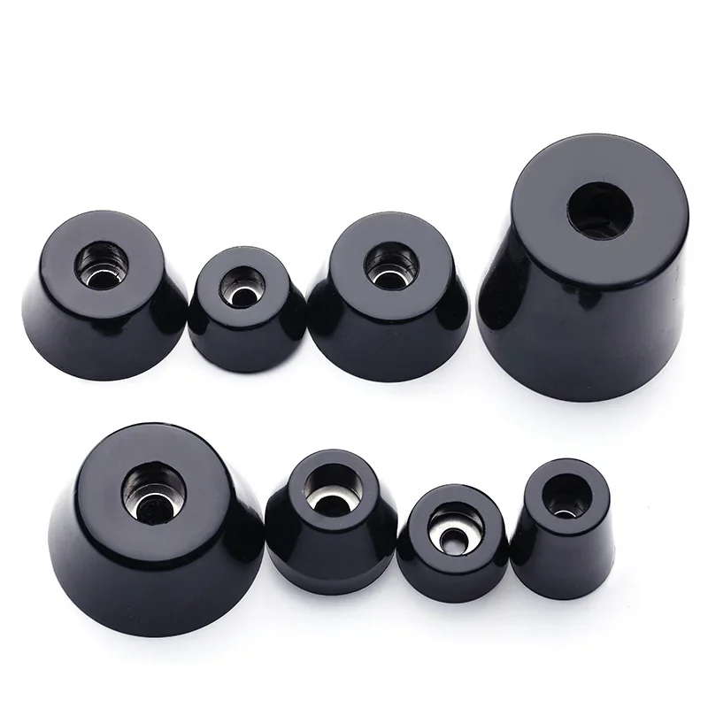8pcs Anti Slip Furniture Legs Feet Black Speaker Cabinet Bed Table Box Conical Rubber Shock Pad Floor Protector Furniture Parts
8pcs Anti Slip Furniture Legs Feet Black Speaker Cabinet Bed Table Box Conical Rubber Shock Pad Floor Protector Furniture Parts