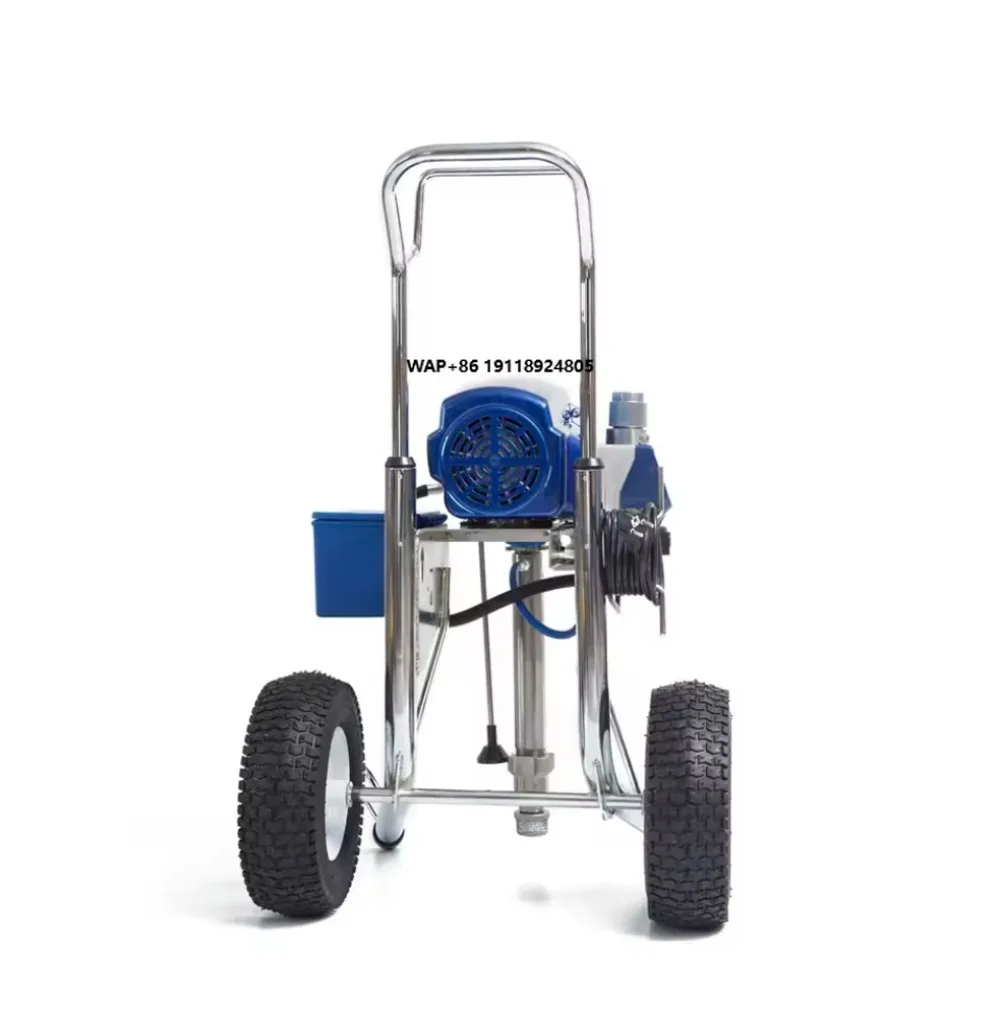 Gr 1095 Electric Disinfection Airless Paint Sprayer 4.4HP Brushless Motor 3300psi Max Pressure 4.5 LPM
Gr 1095 Electric Disinfection Airless Paint Sprayer 4.4HP Brushless Motor 3300psi Max Pressure 4.5 LPM