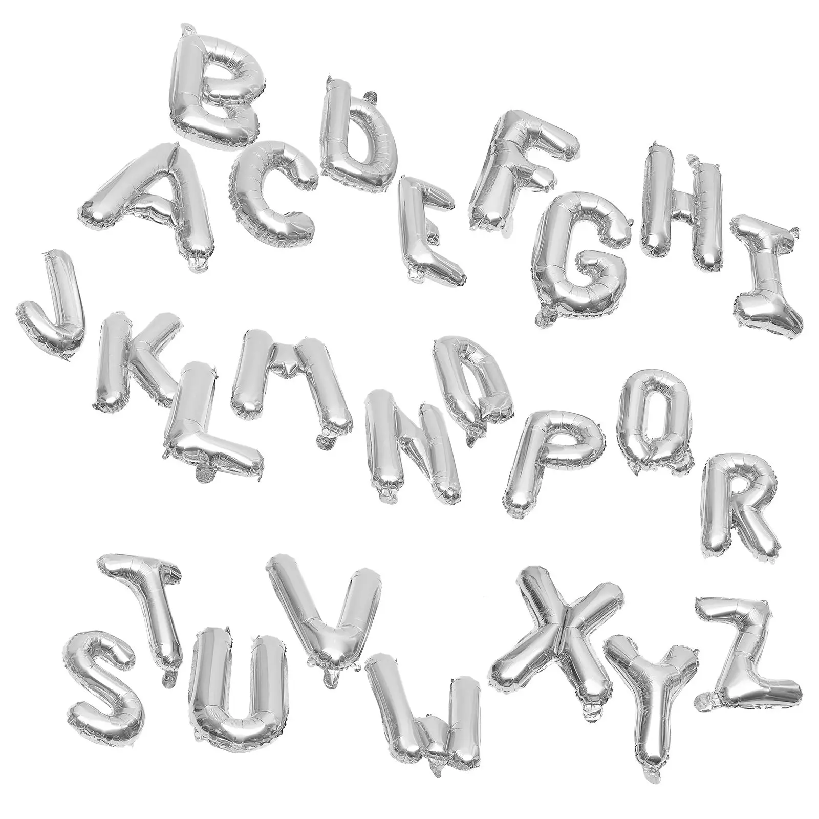 26pcs Alphabet Foil Balloons 16 Inch Letter Balloons Wedding Birthday Party Decorations Balloon Accessories
26pcs Alphabet Foil Balloons 16 Inch Letter Balloons Wedding Birthday Party Decorations Balloon Accessories