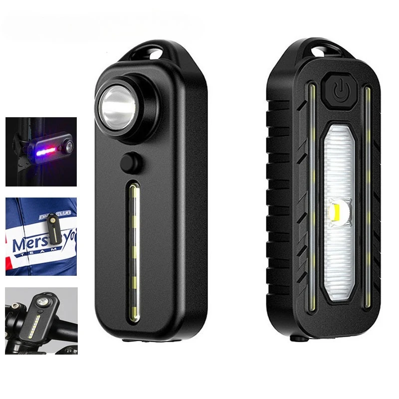 Multifunctional Keychain Light Bicycle Tail Light Type-C Charging Outdoor Portable with Pen Holder Patrol Warning Light
Multifunctional Keychain Light Bicycle Tail Light Type-C Charging Outdoor Portable with Pen Holder Patrol Warning Light