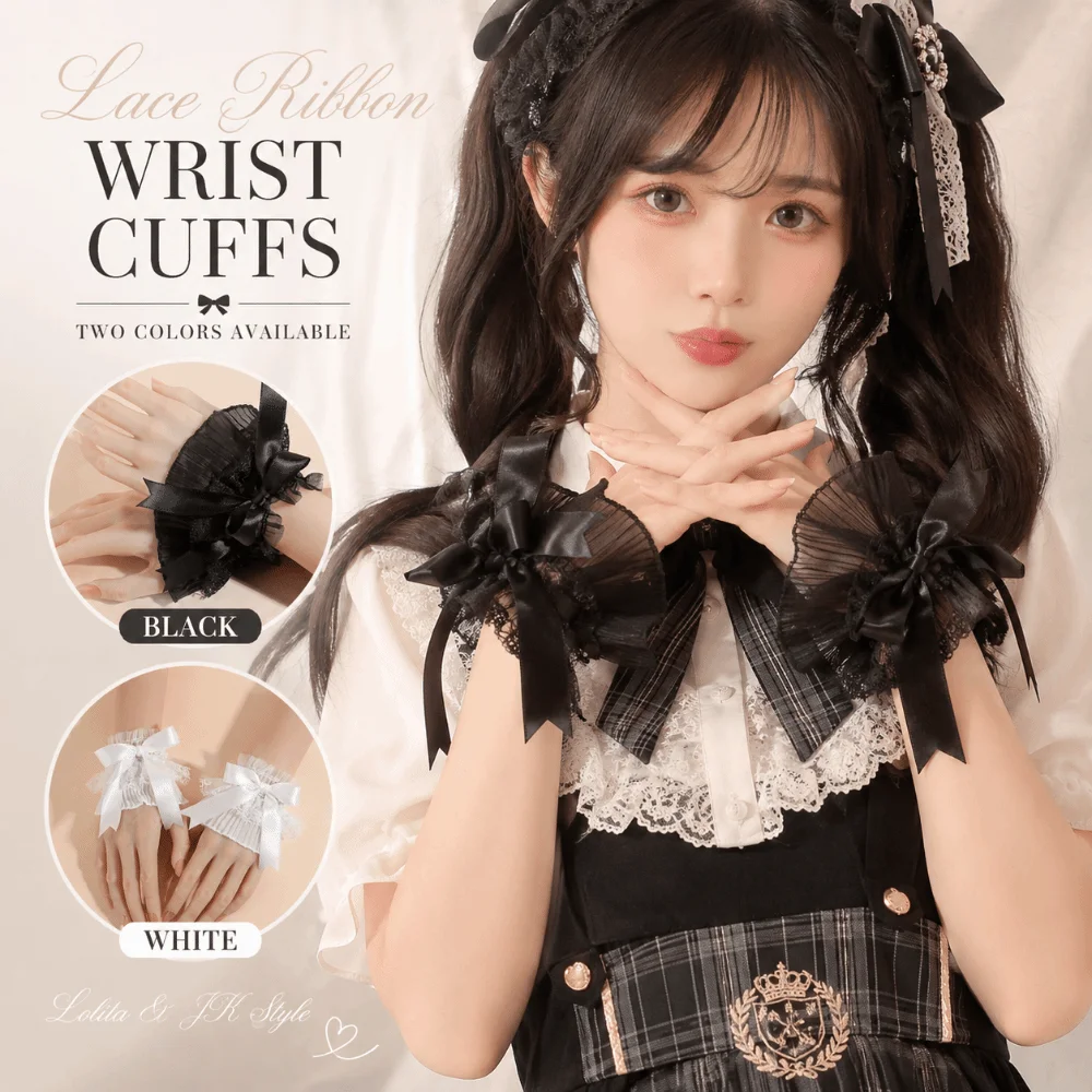 Pleated Ruched Detachable Cuffs Elastic Mesh Flower Bow Lace Wrist Cuffs Double Layer Lace Fake Flared Sleeves Cosplay Party
Pleated Ruched Detachable Cuffs Elastic Mesh Flower Bow Lace Wrist Cuffs Double Layer Lace Fake Flared Sleeves Cosplay Party