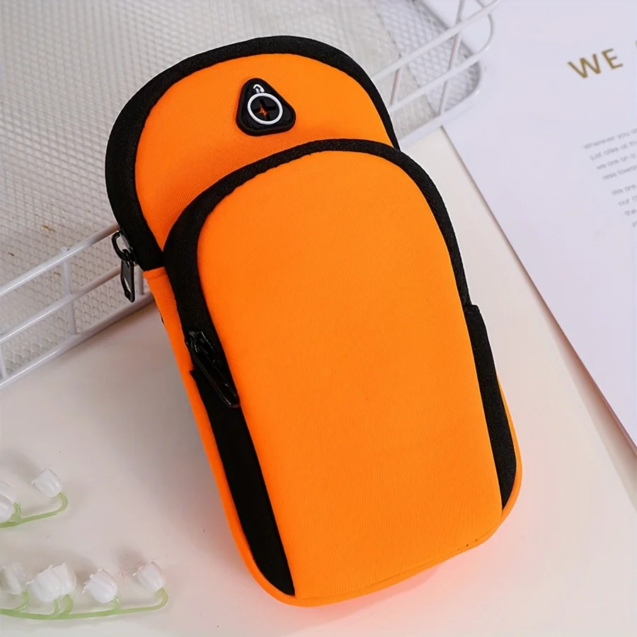Sports Phone Armband Sleeve Wrist Carry Bag for Running And Hiking Cycling Phone Storage Pouch with Key And Coin Storage
Sports Phone Armband Sleeve Wrist Carry Bag for Running And Hiking Cycling Phone Storage Pouch with Key And Coin Storage