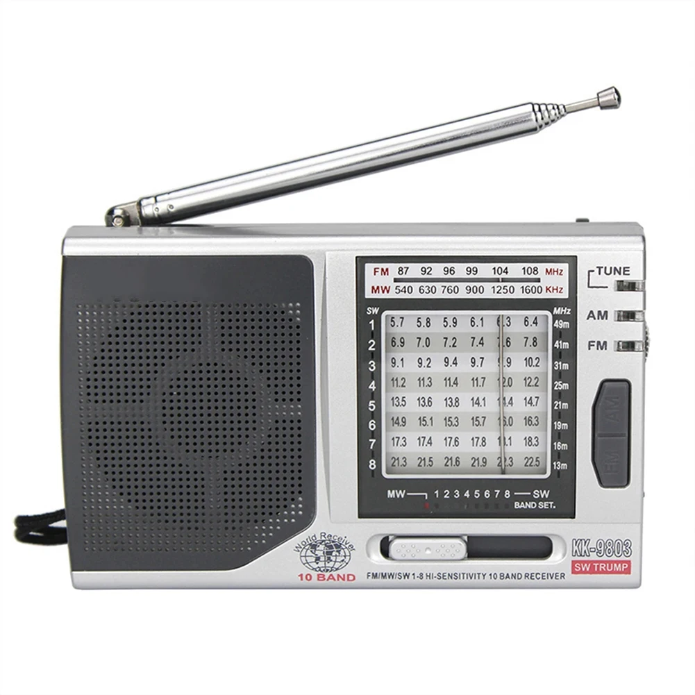 Diverse Functions of the Portable Battery Operated AM/FM/SW Receiver With Adjustable Support Stand For Comfort
Diverse Functions of the Portable Battery Operated AM/FM/SW Receiver With Adjustable Support Stand For Comfort