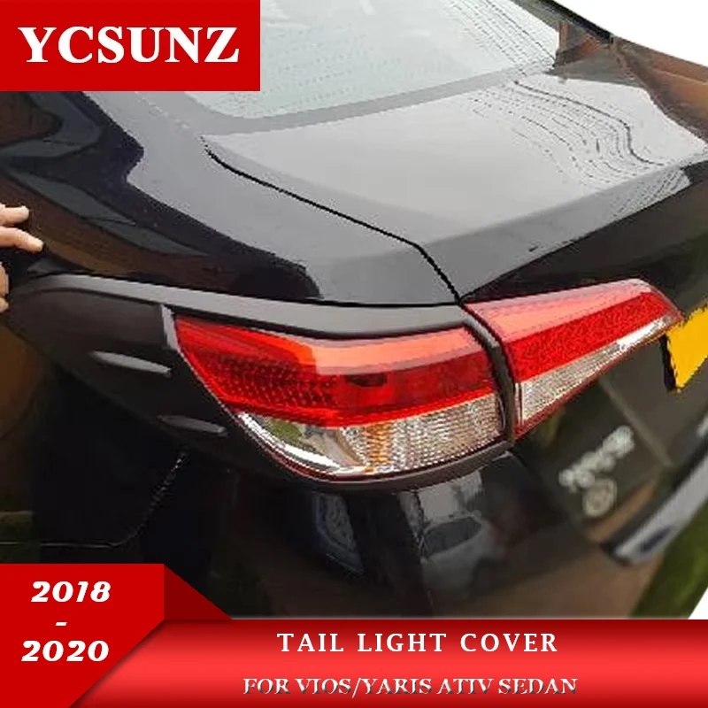 ABS Tail Light Cover For Toyota Yaris Ativ Sedan 2018 2019 2020 Light Lamp Hood Parts For Toyota VIOS 2019 Accessories
ABS Tail Light Cover For Toyota Yaris Ativ Sedan 2018 2019 2020 Light Lamp Hood Parts For Toyota VIOS 2019 Accessories