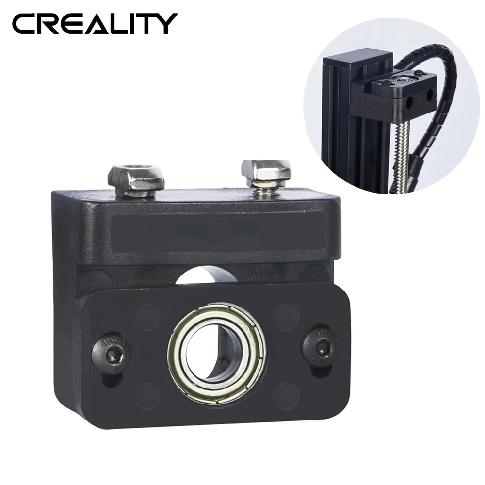 Creality 3D Printer Upgrade Z-Axis Leadscrew Top Mount for Creality CR-10/CR-10S Ender 3/Ender 3Pro/Ender 3 V2 Z-Axis fixed
Creality 3D Printer Upgrade Z-Axis Leadscrew Top Mount for Creality CR-10/CR-10S Ender 3/Ender 3Pro/Ender 3 V2 Z-Axis fixed