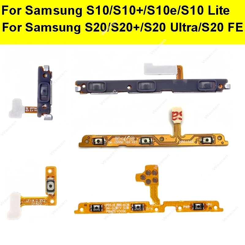 Гибкий кабель громкости для Samsung Galaxy S10+ S10e S10 Lite S20+ Plus Utra FE G973 Кнопка включения/выключения управления питанием Детали гибкого кабеля
Гибкий кабель громкости для Samsung Galaxy S10+ S10e S10 Lite S20+ Plus Utra FE G973 Кнопка включения/выключения управления питанием Детали гибкого кабеля