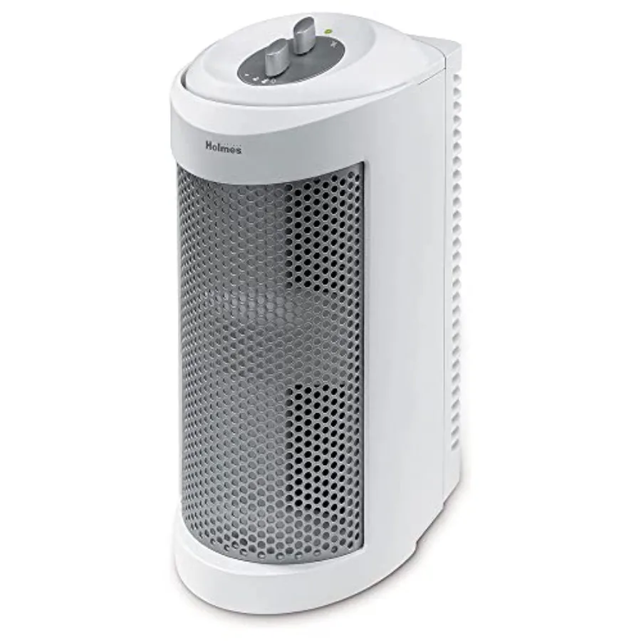 True HEPA Allergen Remover Mini Tower Air Purifier with Optional Ionizer Small Space Air Purifier White HAP706-NU-1
True HEPA Allergen Remover Mini Tower Air Purifier with Optional Ionizer Small Space Air Purifier White HAP706-NU-1