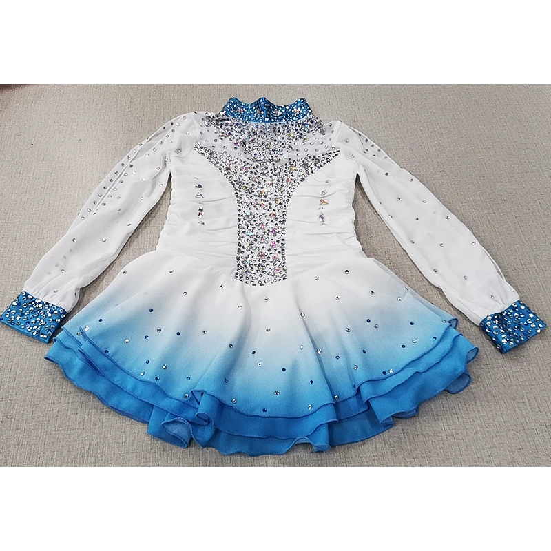 Artistic Gymnastics Performance Nasinaya Figure Skating Competition Women's Children's Dress Shining Rhinestone
Artistic Gymnastics Performance Nasinaya Figure Skating Competition Women's Children's Dress Shining Rhinestone
