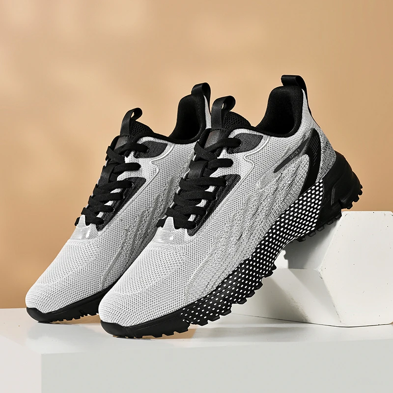 Big Size 50 51 52 Breathable Flying Woven Mens Running Shoes Lightweight Sports Shoes Anti-slip Casual Walking Sneakers Jogging
Big Size 50 51 52 Breathable Flying Woven Mens Running Shoes Lightweight Sports Shoes Anti-slip Casual Walking Sneakers Jogging