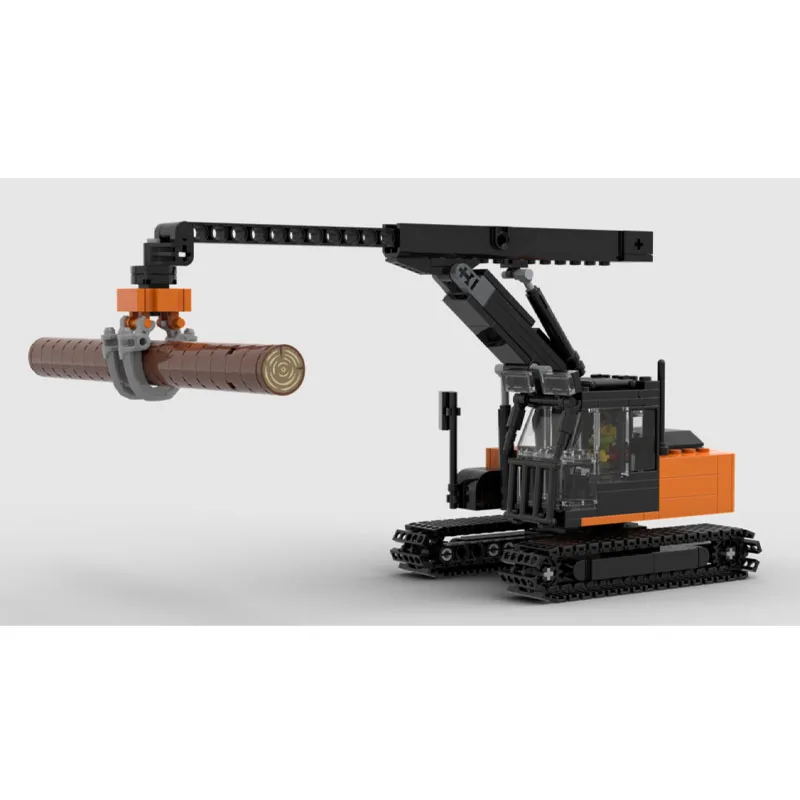 MOC-65897 Urban Forest Log Telescopic Excavator Building Block Model, 379 Parts, Boys' and Children's Birthday Toy Gift
MOC-65897 Urban Forest Log Telescopic Excavator Building Block Model, 379 Parts, Boys' and Children's Birthday Toy Gift