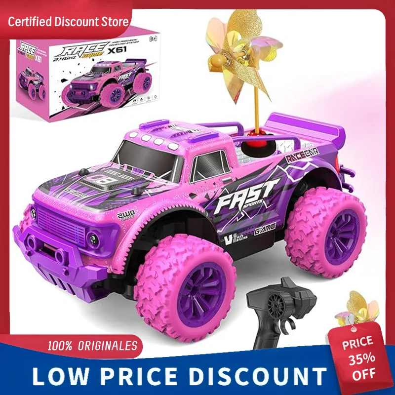 Cool Bright Pink High-Speed Remote Control Car With Little Windmill And Electronic Locator Toy For Kids And Hobbies Gift
Cool Bright Pink High-Speed Remote Control Car With Little Windmill And Electronic Locator Toy For Kids And Hobbies Gift