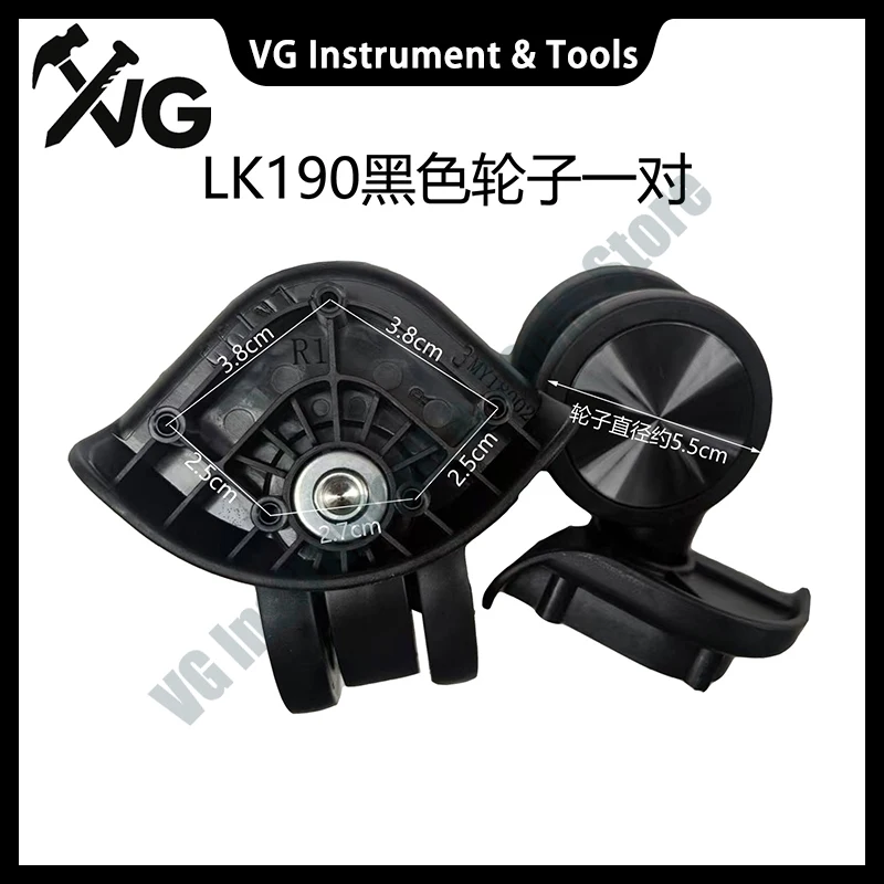 New For LK190 Universal Wheel Luggage Wheel Replacement Trolley Box Repair Parts Travel Luggage Pulley Trolley Box Wheel
New For LK190 Universal Wheel Luggage Wheel Replacement Trolley Box Repair Parts Travel Luggage Pulley Trolley Box Wheel