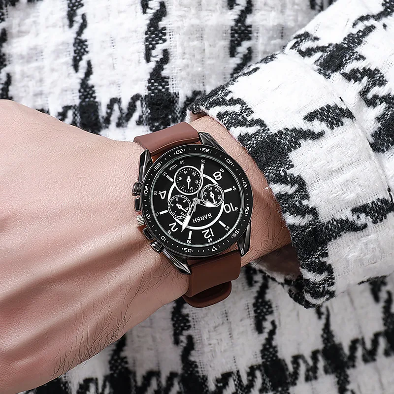 Casual Fashion Men Watch Luxury Silicone Men Watches Business Quartz Wristwatches Simple Men's Watch Relogio Masculino
Casual Fashion Men Watch Luxury Silicone Men Watches Business Quartz Wristwatches Simple Men's Watch Relogio Masculino