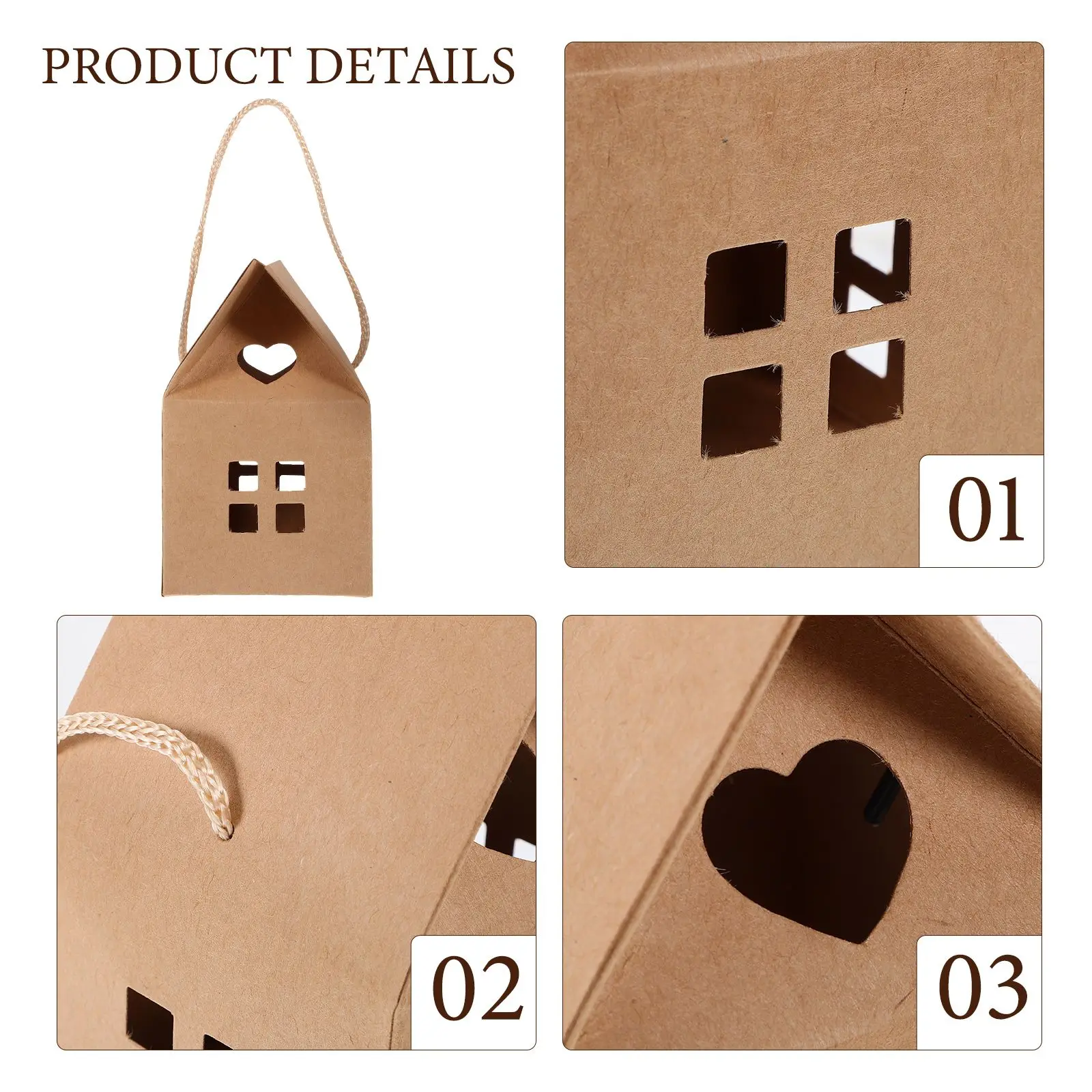 15 Pcs Candy Cookie Gift Boxes Christmas Handheld House Shaped Paper Boxes Small Packaging Supplies Portable Gift Bags Holiday
15 Pcs Candy Cookie Gift Boxes Christmas Handheld House Shaped Paper Boxes Small Packaging Supplies Portable Gift Bags Holiday