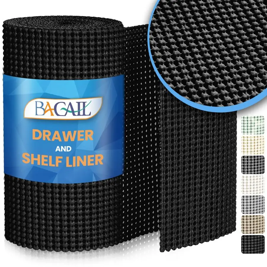 Drawer and Shelf Liner, 20 in X 30 Ft NonAdhesive Shelf Liners for Kitchen Cabinets, Thick Strong Grip Liners for Desk, Shelves,
Drawer and Shelf Liner, 20 in X 30 Ft NonAdhesive Shelf Liners for Kitchen Cabinets, Thick Strong Grip Liners for Desk, Shelves,