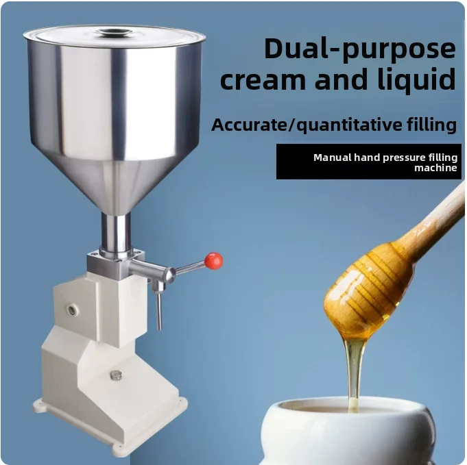 Manual Liquid Paste Filling Machine Dual Purpose Cream Fill Machine 5- 50ml
Manual Liquid Paste Filling Machine Dual Purpose Cream Fill Machine 5- 50ml