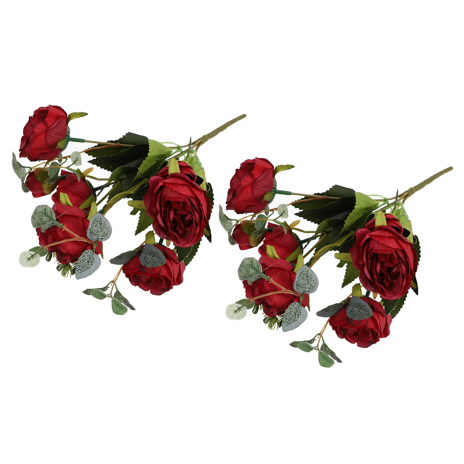 2Pcs Artificial Silk Flowers Red Decorative Wedding Bouquet Home nament Stylish Practical Long Lasting
2Pcs Artificial Silk Flowers Red Decorative Wedding Bouquet Home nament Stylish Practical Long Lasting