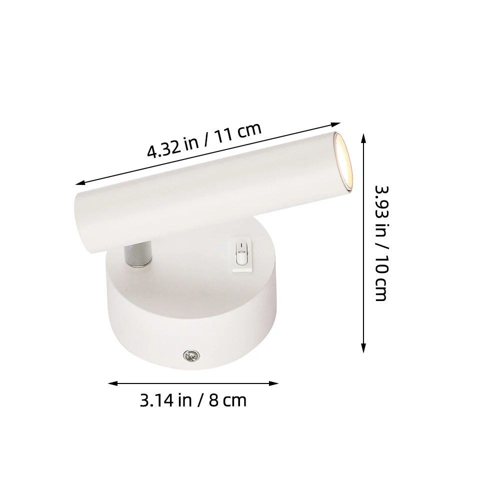 Modern Bedside Reading Wall Light LED Simple Style White Children Home Decor Craft Lamp for Bedroom Miniature Models
Modern Bedside Reading Wall Light LED Simple Style White Children Home Decor Craft Lamp for Bedroom Miniature Models