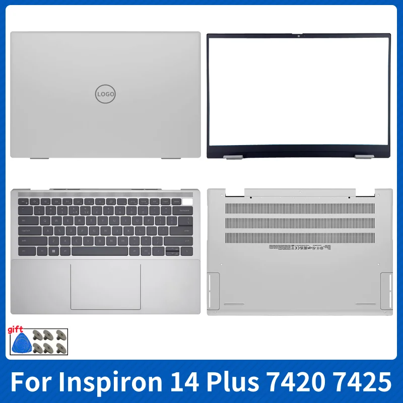 Новинка для ноутбука Dell Inspiron 14 Plus 7420 7425, задняя крышка ЖК-дисплея, передняя панель, верхняя часть упора для рук, нижняя база, петли для клавиатуры США
Новинка для ноутбука Dell Inspiron 14 Plus 7420 7425, задняя крышка ЖК-дисплея, передняя панель, верхняя часть упора для рук, нижняя база, петли для клавиатуры США