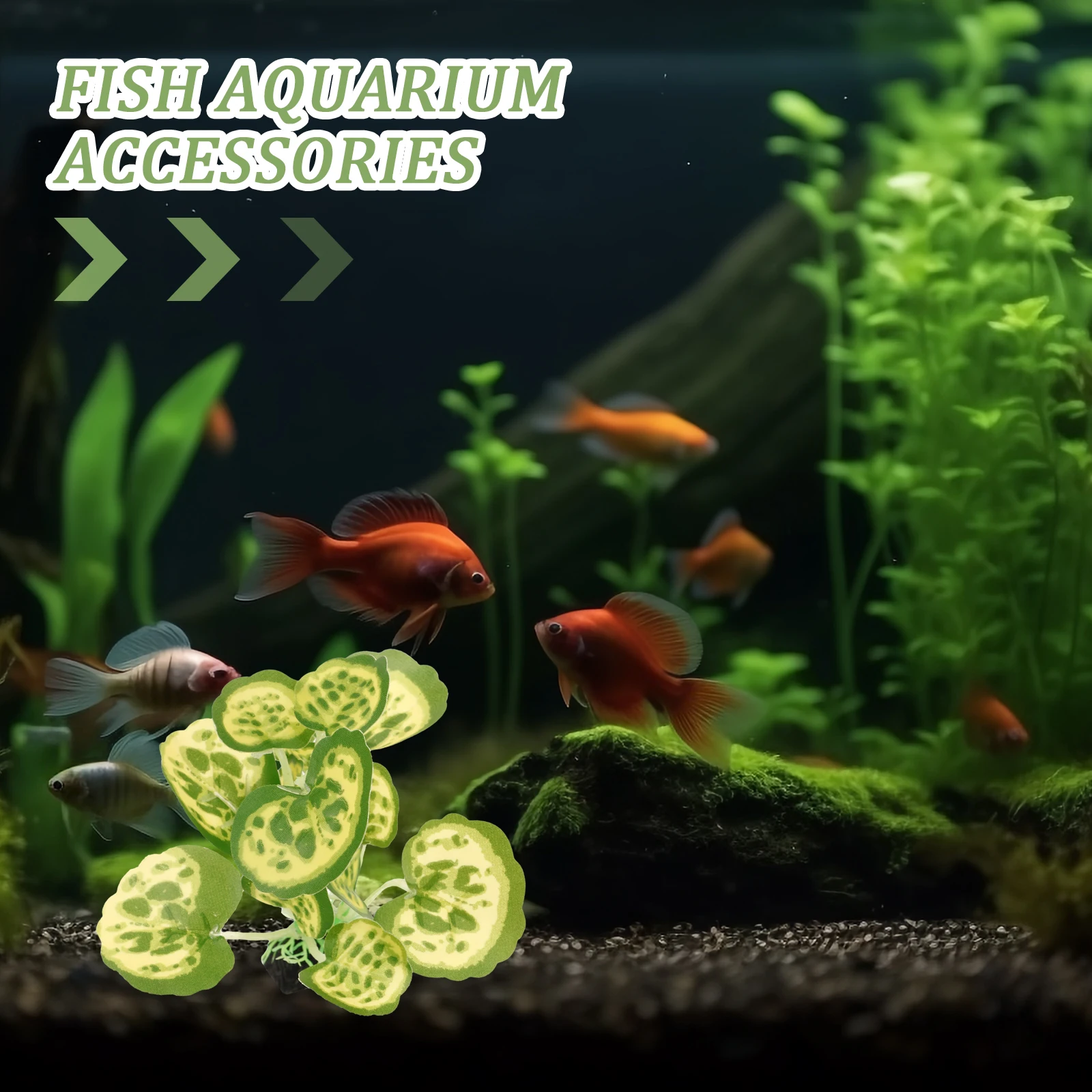 Aquarium Decoration Plastic Water Grass Fake Plants for Fish Tank Vivid Natural Atmosphere Exquisite Workmanship Lightweight
Aquarium Decoration Plastic Water Grass Fake Plants for Fish Tank Vivid Natural Atmosphere Exquisite Workmanship Lightweight