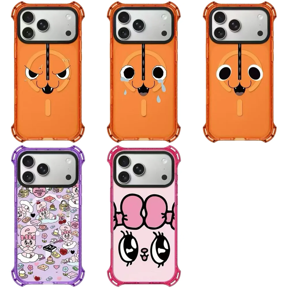 Anime Face 4 Corner Magnetic Protective Phone Case Cover for IPhone 15 16 17 Pro Max Case for IPhone 17Pro
Anime Face 4 Corner Magnetic Protective Phone Case Cover for IPhone 15 16 17 Pro Max Case for IPhone 17Pro