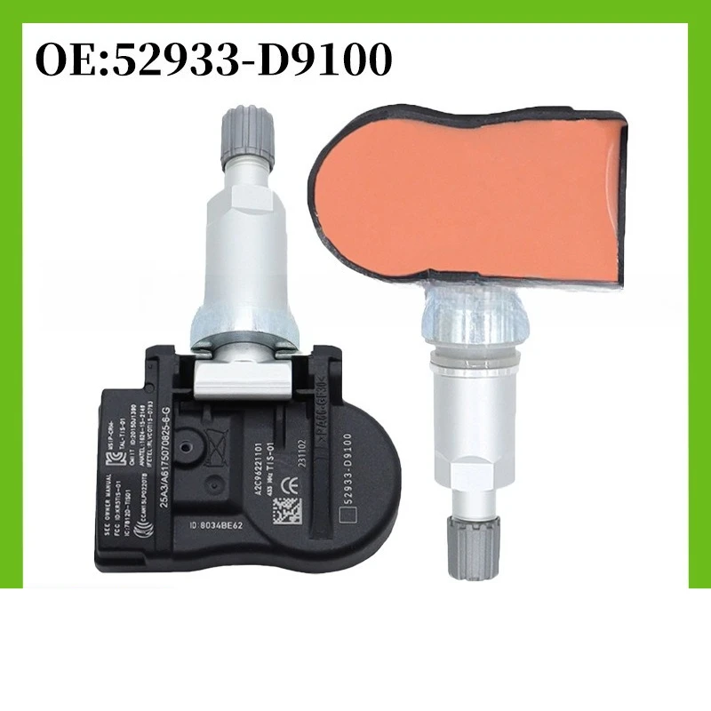 52933-D9100 52933D9100 1/4pcs TPMS Tire Pressure Monitor Sensor FOR 2015 2016 2017 2018 2019 2020 Hyundai KIA OPTIMA (JF)
52933-D9100 52933D9100 1/4pcs TPMS Tire Pressure Monitor Sensor FOR 2015 2016 2017 2018 2019 2020 Hyundai KIA OPTIMA (JF)