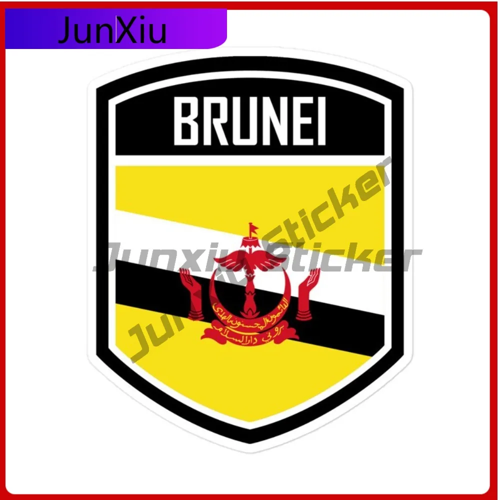 Brunei Flag Emblem Fashionable Trendy Vivid Color Stickers Waterproof Vinyl Decal UV Resistant and Protective Cover PVC
Brunei Flag Emblem Fashionable Trendy Vivid Color Stickers Waterproof Vinyl Decal UV Resistant and Protective Cover PVC