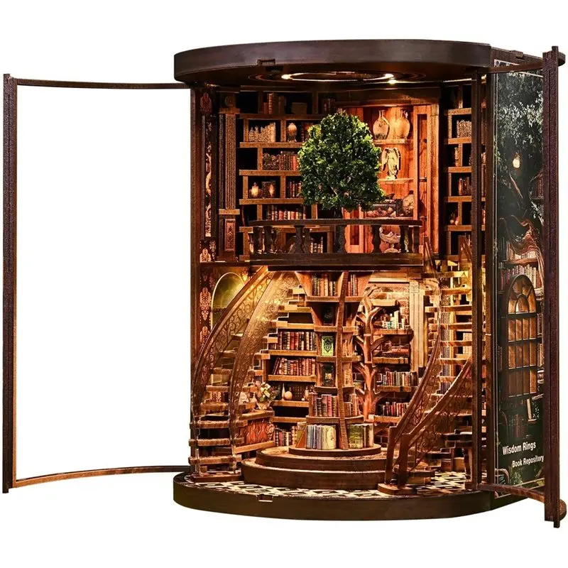 WOWFU-Book Nook Kit No-Solder Snap-Fit Design
WOWFU-Book Nook Kit No-Solder Snap-Fit Design