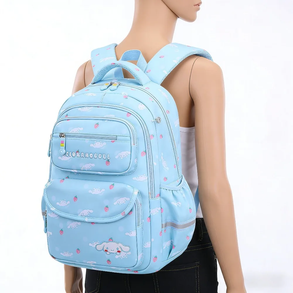 School Backpack Sanrio Cinnamoroll Children's Schoolbag Primary School Student Girls' Spine Protection Burden Reduction
School Backpack Sanrio Cinnamoroll Children's Schoolbag Primary School Student Girls' Spine Protection Burden Reduction