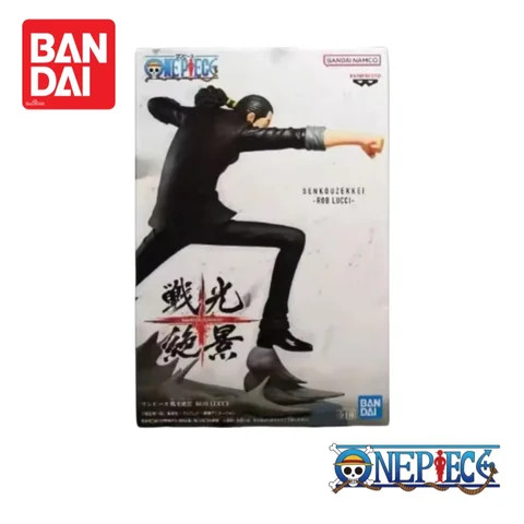 Bandai One Piece In Stock Monkey D. Luffy Rob Lucci Figurine 100% Genuine Anime Merchandise Original Ornaments Holiday Gifts
