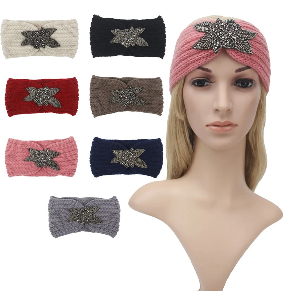 Knitted Headband Premium Woolen Yarn Hair Hoops Hand Made Warm Hair Band For Women Simple Flower Pattern Khaki
Knitted Headband Premium Woolen Yarn Hair Hoops Hand Made Warm Hair Band For Women Simple Flower Pattern Khaki