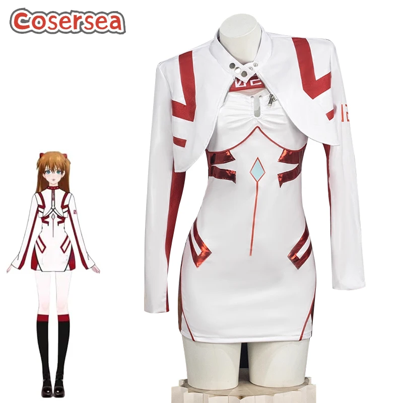 Cosersea Asuka Racing Cosplay Costume Anime EVA Asuka Racing Role Play Halloween White Dress Suit Carnival Party Outfit Fullset 
Cosersea Asuka Racing Cosplay Costume Anime EVA Asuka Racing Role Play Halloween White Dress Suit Carnival Party Outfit Fullset